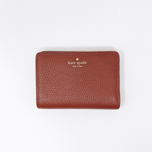 kate spade Handbags - Kate Spade New York Tellie Chester Street Port Brown Saffiano Leather Wallet